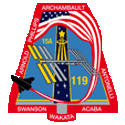 STS-119 Discovery logo